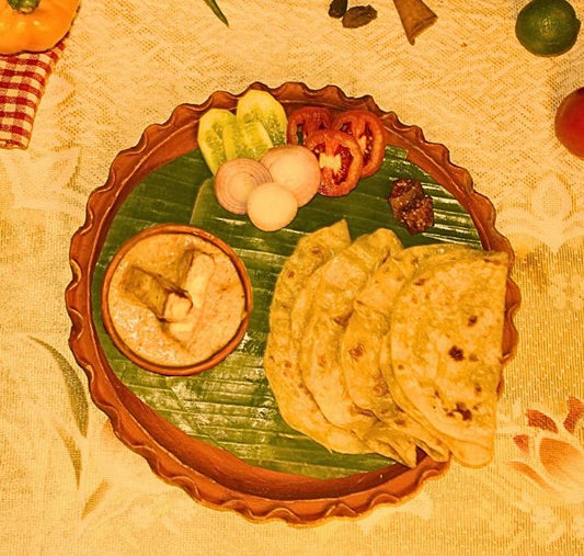 Paneer Butter Masala Paratha Combo